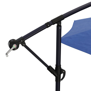 Sonnenschirm Ampelschirm 270cm blau