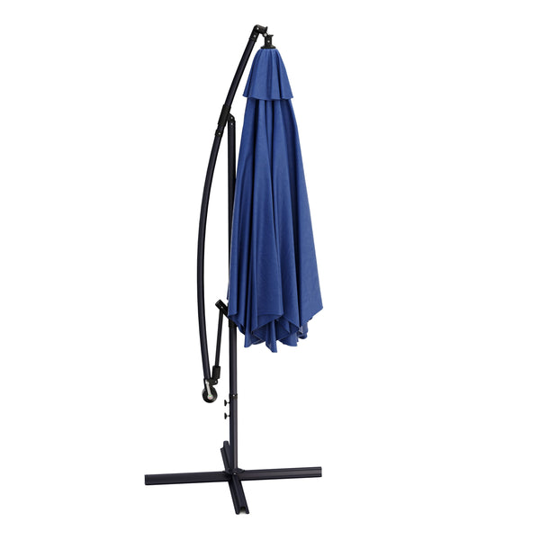 Sonnenschirm Ampelschirm 270cm blau