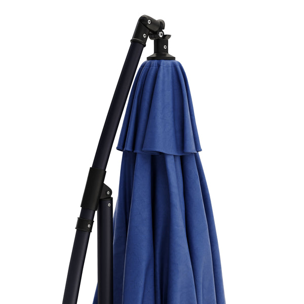 Sonnenschirm Ampelschirm 270cm blau