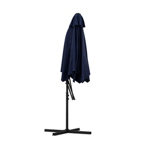 Sonnenschirm Ampelschirm 270 cm navy