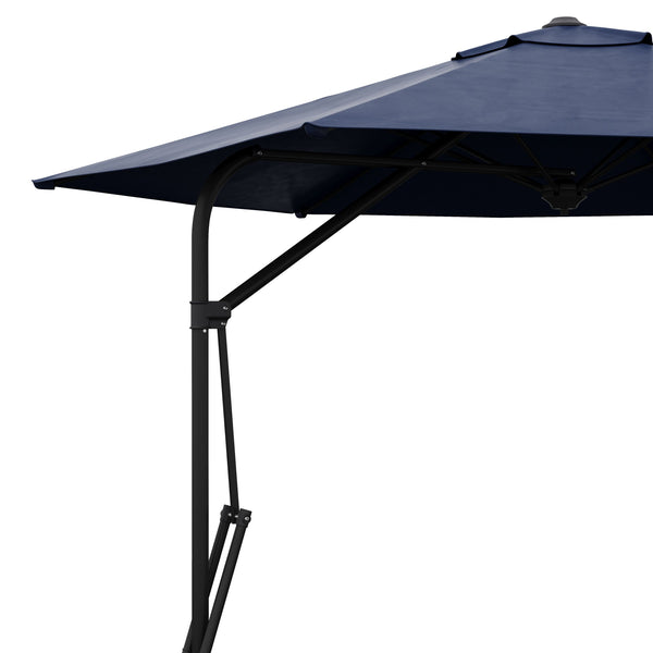 Sonnenschirm Ampelschirm 270 cm navy