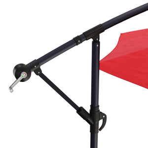 Sonnenschirm Ampelschirm 270cm rot