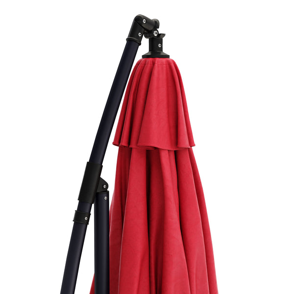 Sonnenschirm Ampelschirm 270cm rot