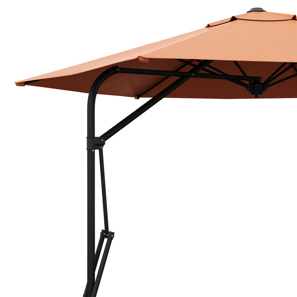 Sonnenschirm Ampelschirm 270 cm terracotta