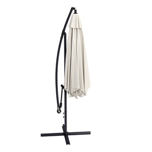 Sonnenschirm Ampelschirm 270cm weiss