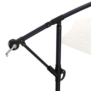 Sonnenschirm Ampelschirm 270cm weiss