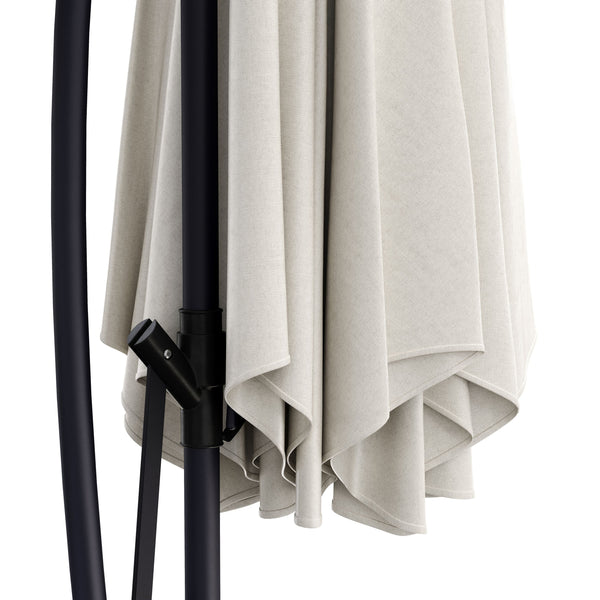 Sonnenschirm Ampelschirm 270cm weiss