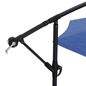 Sonnenschirm Ampelschirm 300cm blau