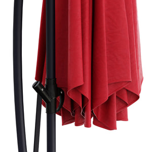 Sonnenschirm Ampelschirm 300cm rot