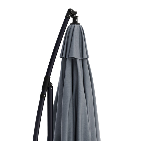 Parasol, cantilever parasol, 350cm, anthracite