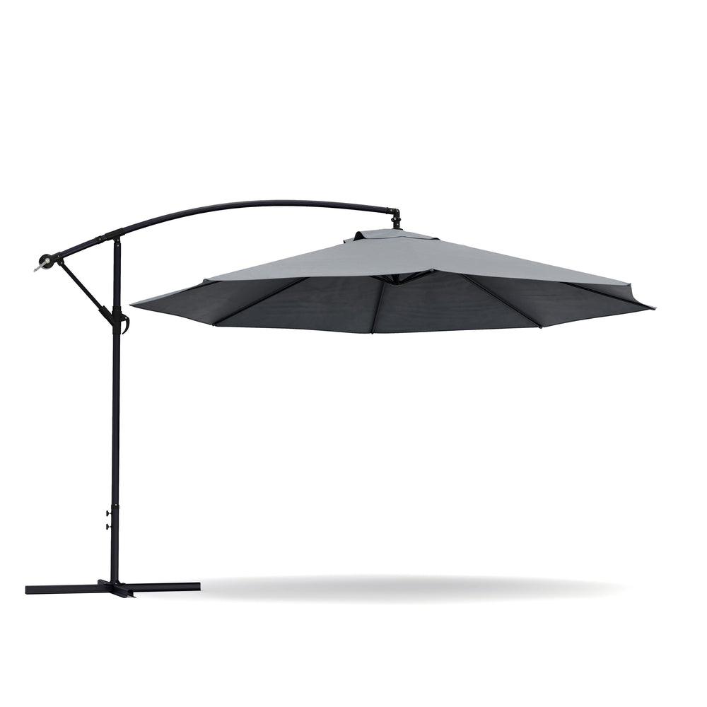 Sonnenschirm Ampelschirm 350cm anthrazit