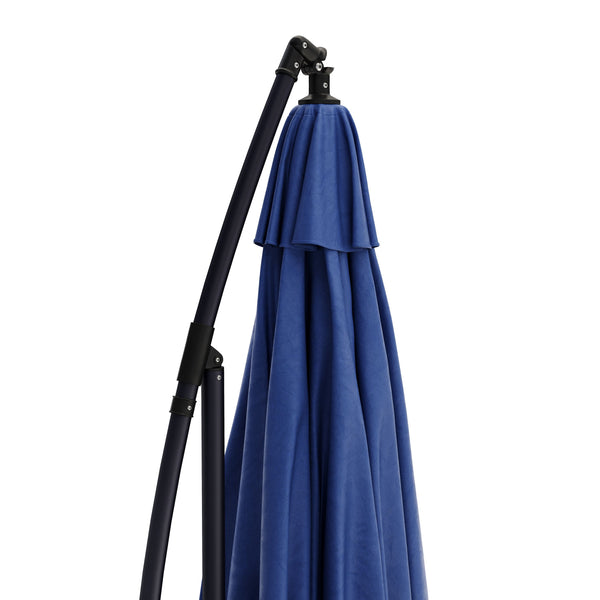 Sonnenschirm Ampelschirm 350cm blau