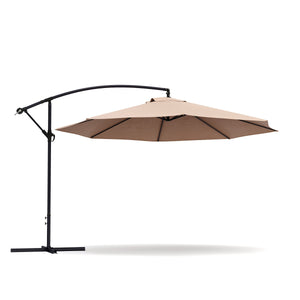 Sonnenschirm Ampelschirm 350cm braun