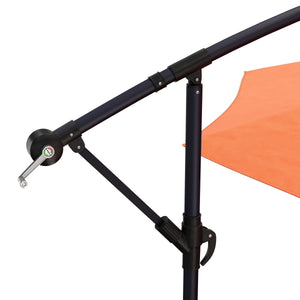 Sonnenschirm Ampelschirm 350cm orange