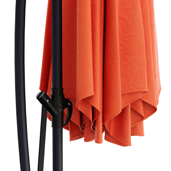 Sonnenschirm Ampelschirm 350cm orange