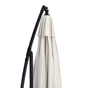 Parasol, cantilever parasol, 350cm, white
