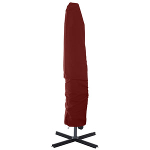 Sonnenschirm mit LED, 300 cm, rot