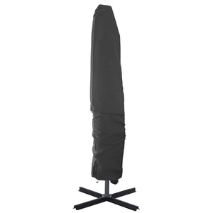 Sonnenschirm mit LED, 350 cm, anthrazit
