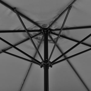Ombrellone Budapest 230x300cm grigio 