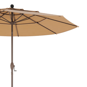 Sonnenschirm MARISOL 300 cm braun