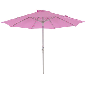 Sonnenschirm N19 Gartenschirm Ø3m neigbar Alu flieder