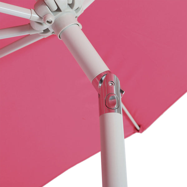 Sonnenschirm N19 Gartenschirm Ø3m neigbar Alu pink