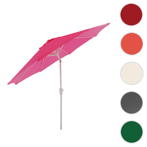 Sonnenschirm N19 Gartenschirm Ø3m neigbar Alu pink