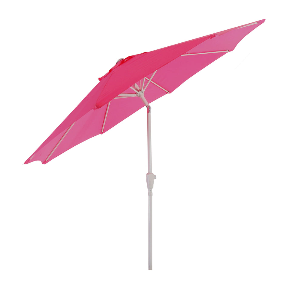 Sonnenschirm N19 Gartenschirm Ø3m neigbar Alu pink