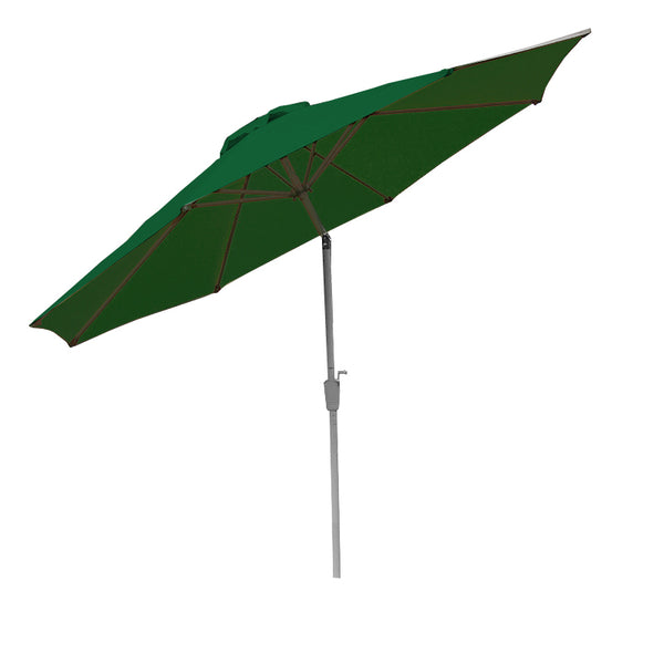 Sonnenschirm Ø 3m neigbar Polyester/Alu 5kg ~ grün