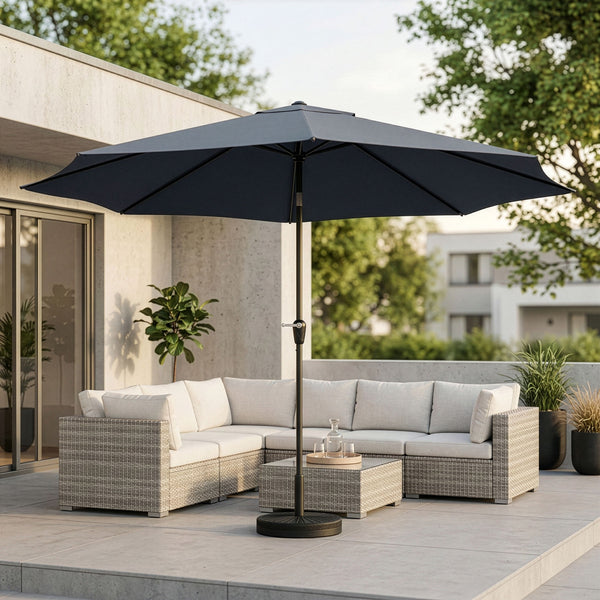 Sonnenschirm anthrazit 300 cm