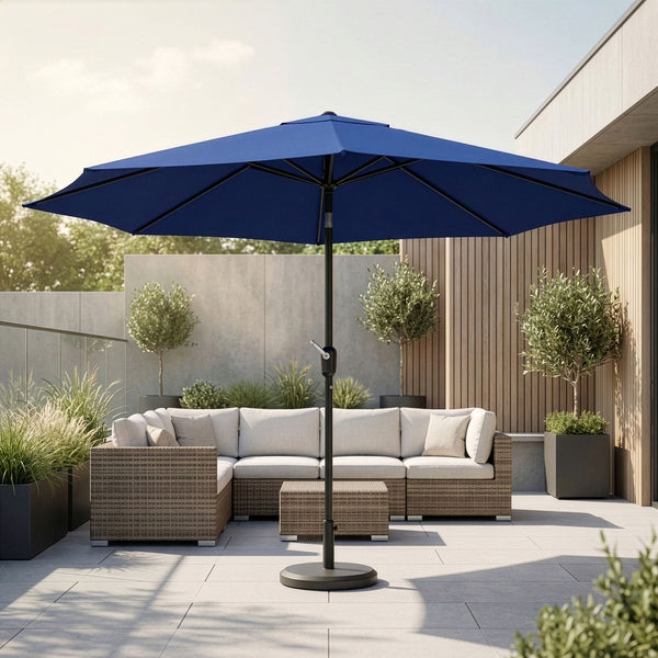 Sonnenschirm blau 300 cm