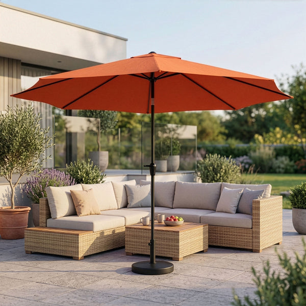 Sonnenschirm orange 300 cm