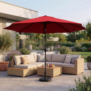 Sonnenschirm rot 300 cm