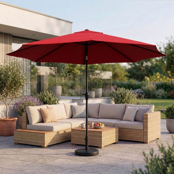 Sonnenschirm rot 300 cm
