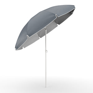 Sonnenschirm Strandschirm 200 cm anthrazit