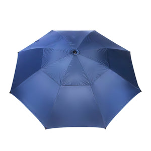 Sonnenschirm Strandschirm mit Erdspiess 240 cm blau