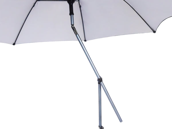 Sonnenschirm Strandschirm mit Erdspiess 240 cm blau