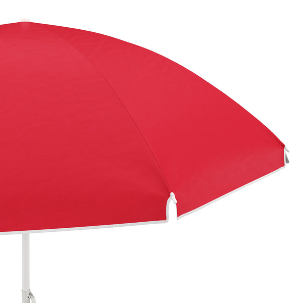 Sonnenschirm Strandschirm 200 cm rot