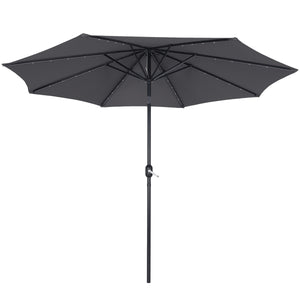 Sonnenschirm VAY mit LED 300 cm anthrazit