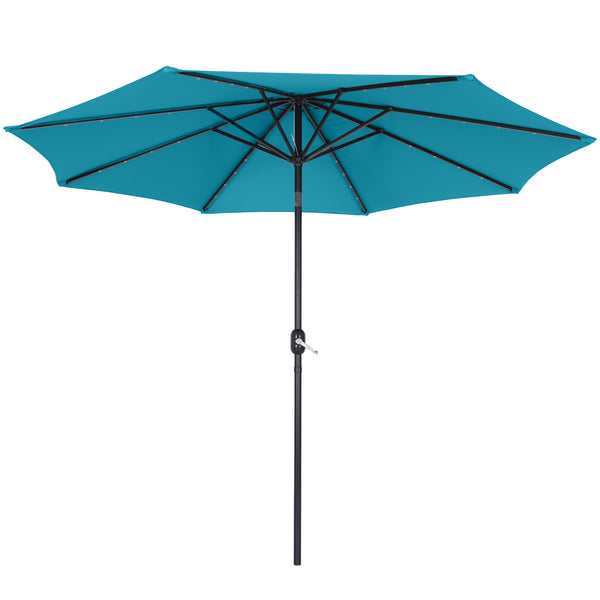 Sonnenschirm VAY mit LED 300 cm blau