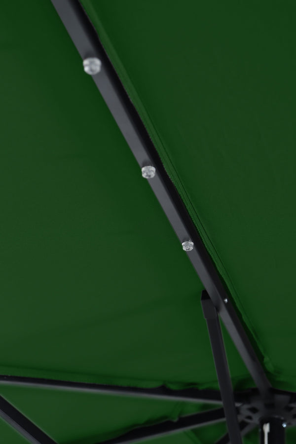 Sonnenschirm VAY mit LED 300 cm grün