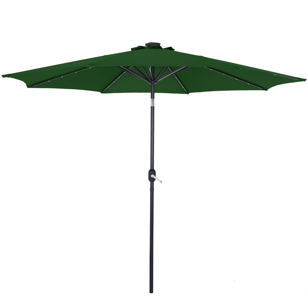 Sonnenschirm VAY mit LED 300 cm grün