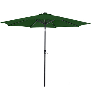 Sonnenschirm VAY mit LED 300 cm grün