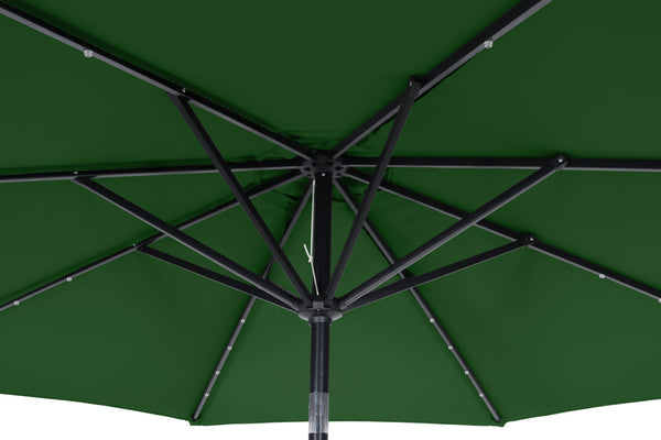 Sonnenschirm VAY mit LED 300 cm grün