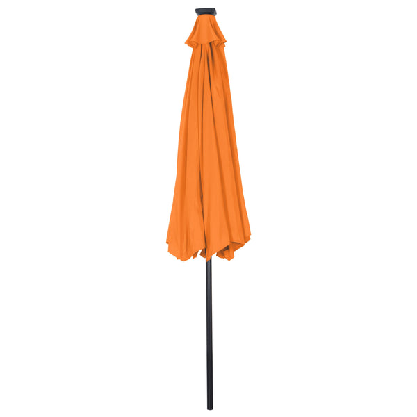 Sonnenschirm mit LED 300 cm orange