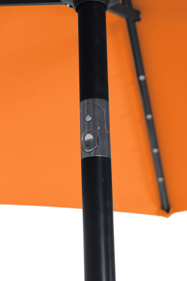 Sonnenschirm mit LED 300 cm orange