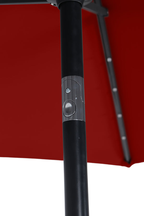 Sonnenschirm VAY mit LED 300 cm rot
