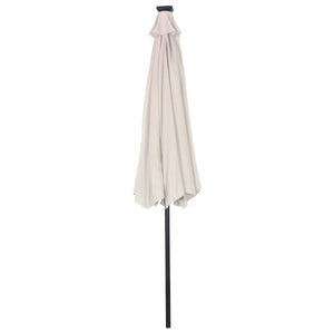 Sonnenschirm VAY mit LED 300 cm weiss