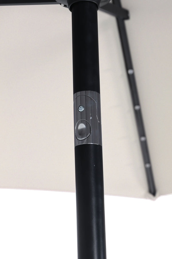 Sonnenschirm VAY mit LED 300 cm weiss