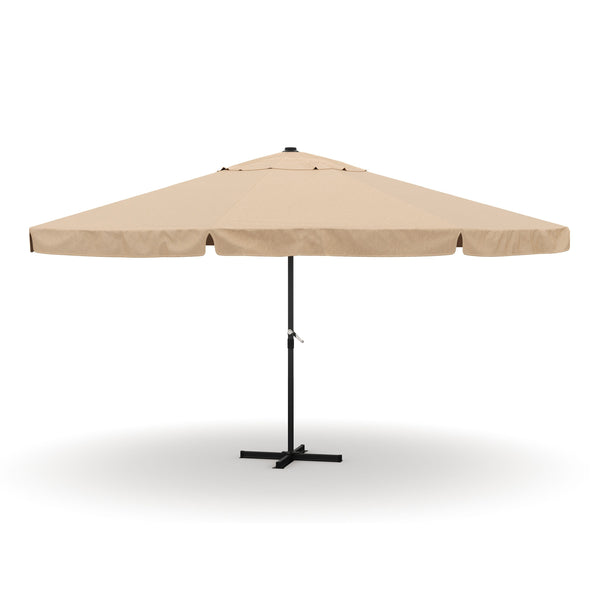 XXL Sonnenschirm 5 m braun